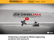 Tablet Screenshot of jcbdieselmax.com